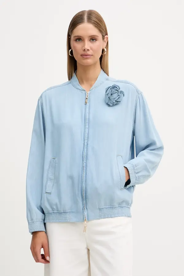 Blugirl Blumarine Blugirl Blumarine bomber jakna ženska traper