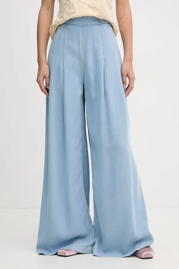 Blugirl Blumarine Blugirl Blumarine hlače za žene s lyocellom