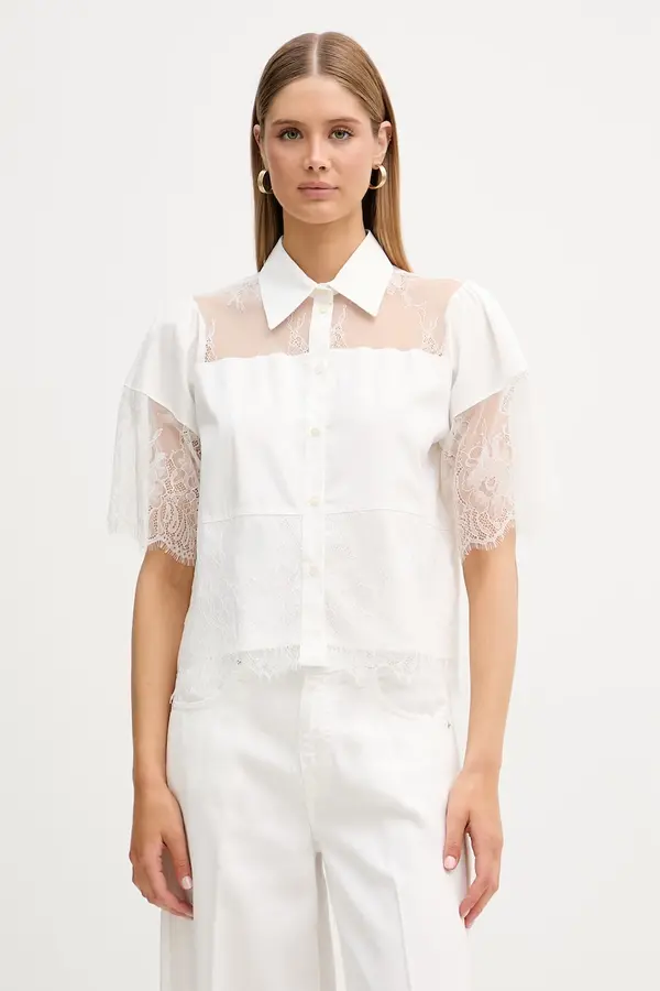 Blugirl Blumarine Blugirl Blumarine košulja za žene od pamuka