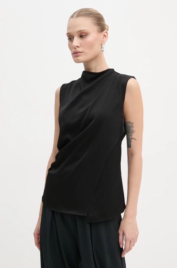 A.L.C. Bluza A.L.C. Amira za žene, boja: crna, bez uzorka, 5TOPS01684