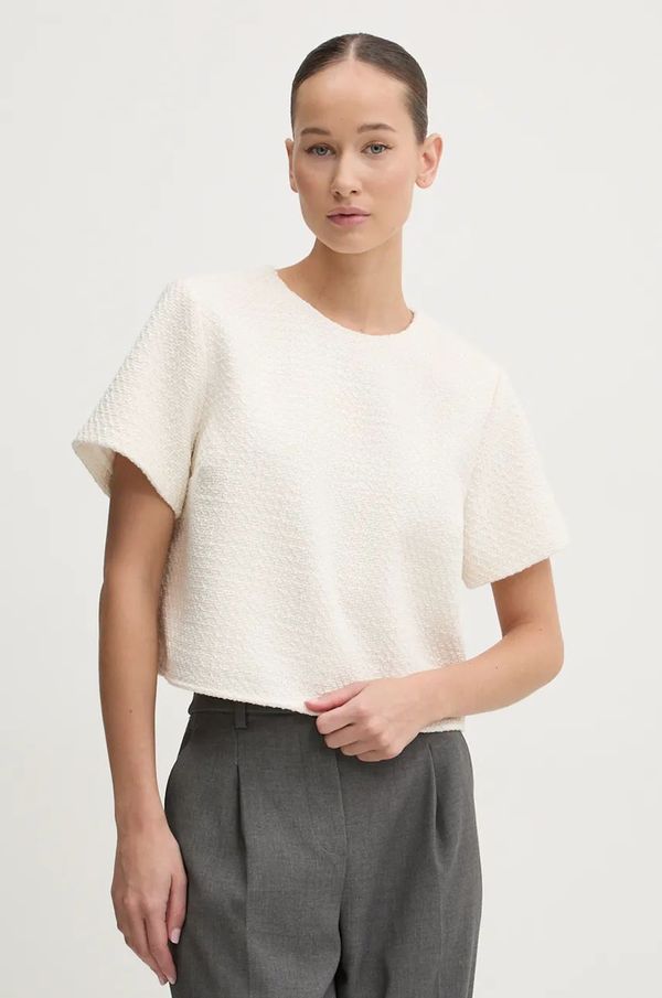 Abercrombie & Fitch Bluza Abercrombie & Fitch za žene, boja: bež, bez uzorka, KI140-4331