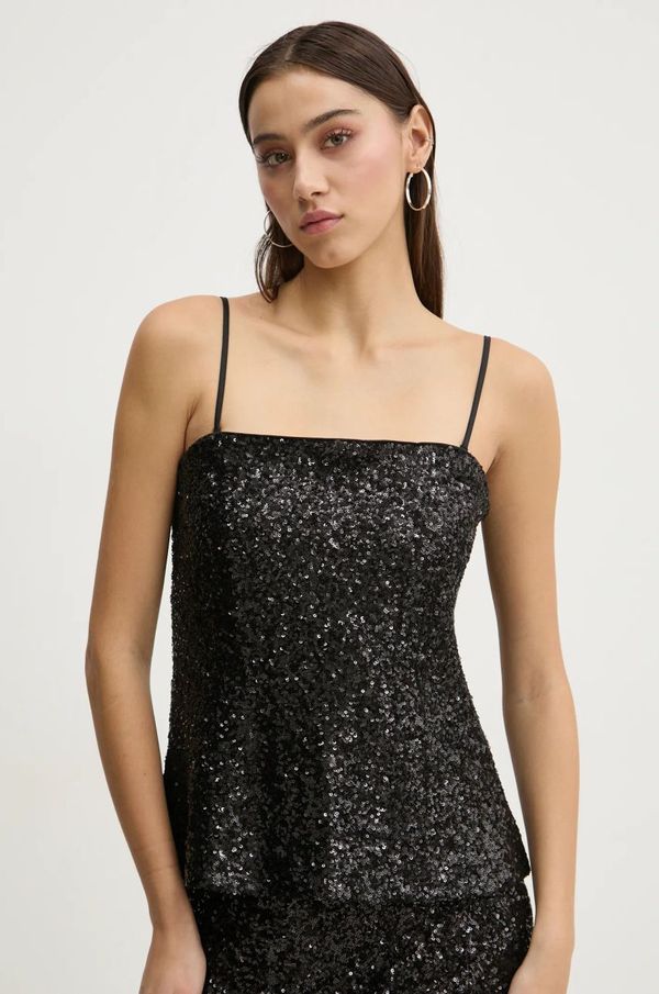 Abercrombie & Fitch Bluza Abercrombie & Fitch za žene, boja: crna, s aplikacijom, KI140-4635