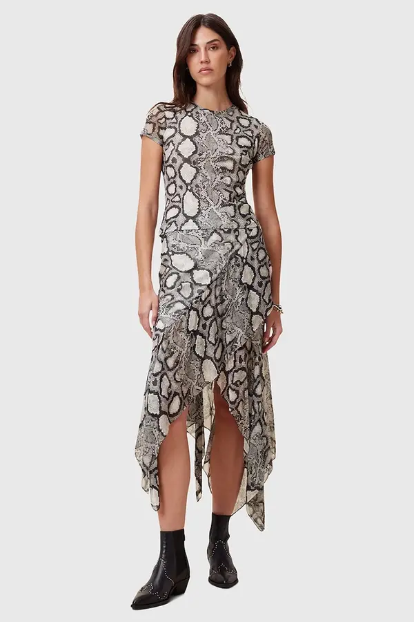 AllSaints Bluza AllSaints ELLIE za žene, s uzorkom, W064JC