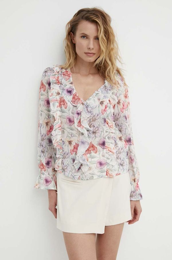 Answear Lab Bluza Answear Lab za žene, boja: bijela, s uzorkom