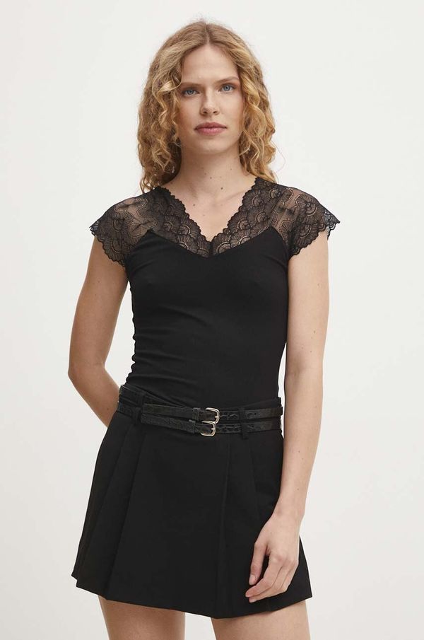 Answear Lab Bluza Answear Lab za žene, boja: crna, bez uzorka