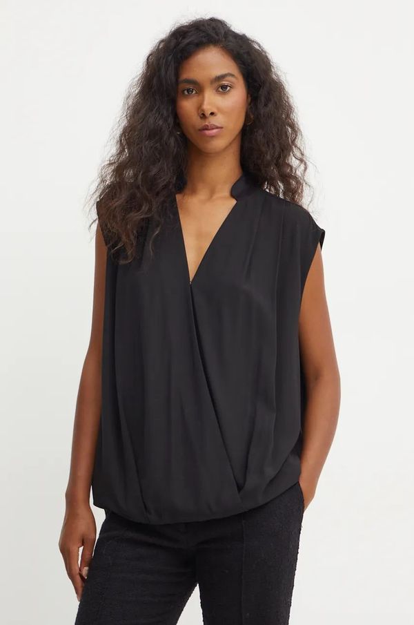 Boss Bluza BOSS za žene, boja: crna, bez uzorka, 50523367