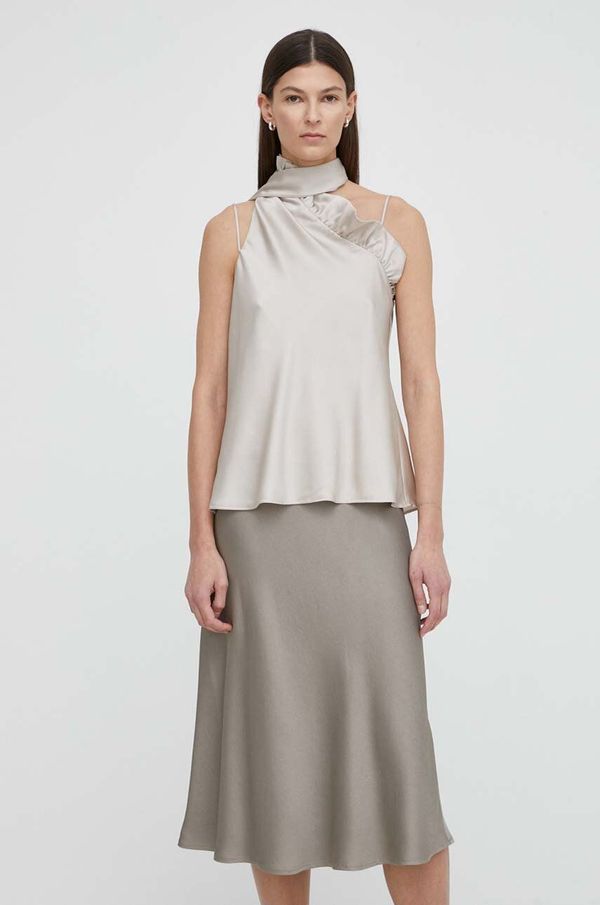 Bruuns Bazaar Bluza Bruuns Bazaar AcaciaBBSusie top za žene, boja: bež, bez uzorka, BBW3902