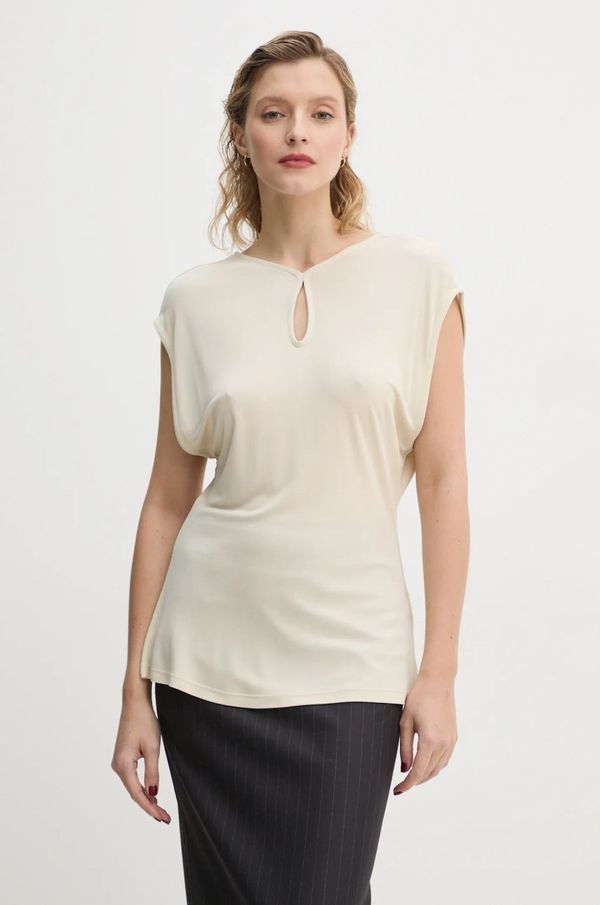 Bruuns Bazaar Bluza Bruuns Bazaar za žene, boja: bež, bez uzorka, BBW4214