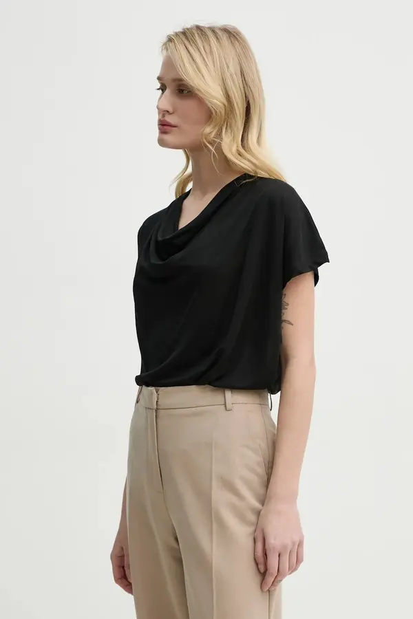Bruuns Bazaar Bluza Bruuns Bazaar za žene, boja: crna, bez uzorka, BBW4362