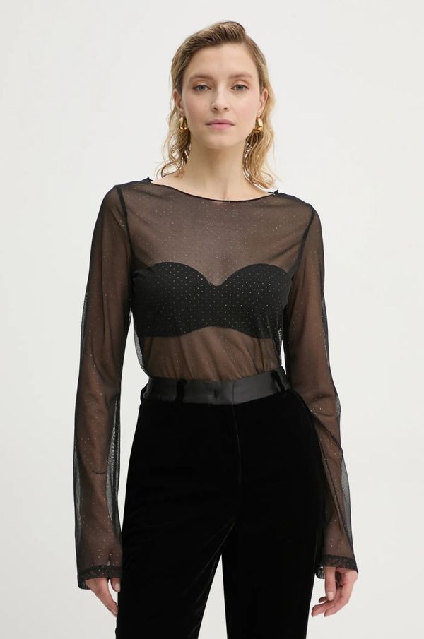 Bruuns Bazaar Bluza Bruuns Bazaar za žene, boja: crna, s uzorkom, BBW4254