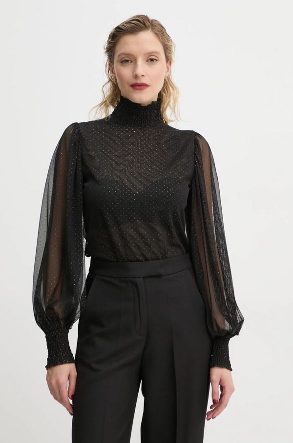 Bruuns Bazaar Bluza Bruuns Bazaar za žene, boja: crna, s uzorkom, BBW4285