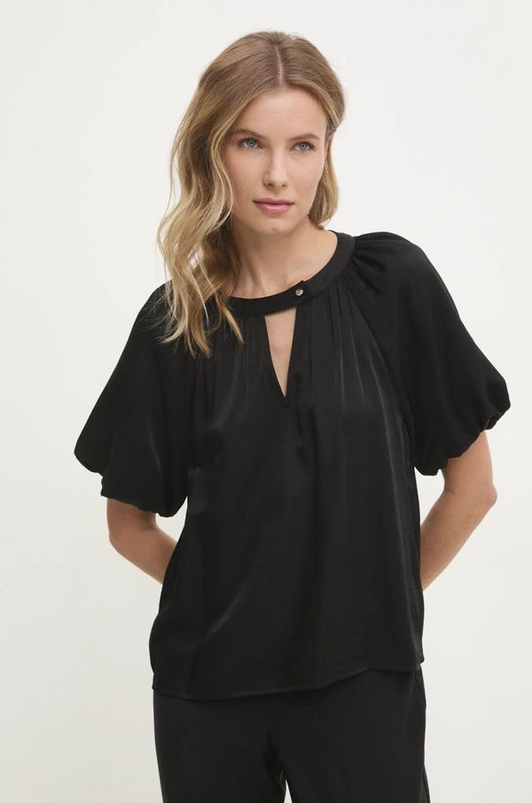 DKNY Bluza Dkny za žene, boja: crna, bez uzorka, P4KANZ50