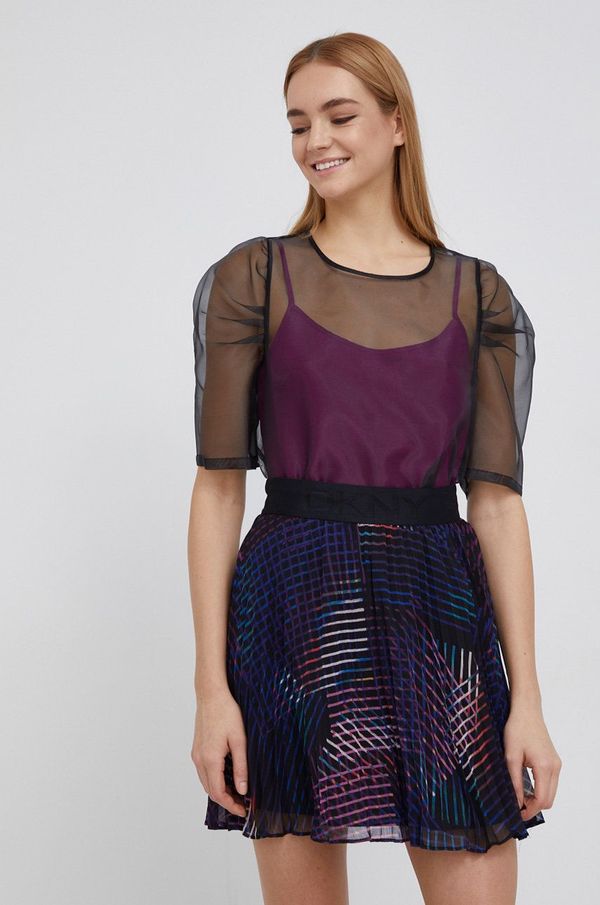 DKNY Bluza Dkny za žene, boja: crna