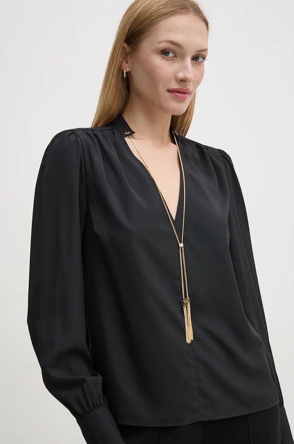 Gaudi Bluza Gaudi za žene, boja: crna, bez uzorka, 421FD45017