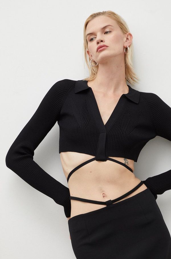 Herskind Bluza Herskind za žene, boja: crna, bez uzorka