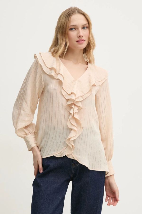 Hoss Intropia Bluza Hoss Intropia za žene, boja: ružičasta, s uzorkom, 6288683