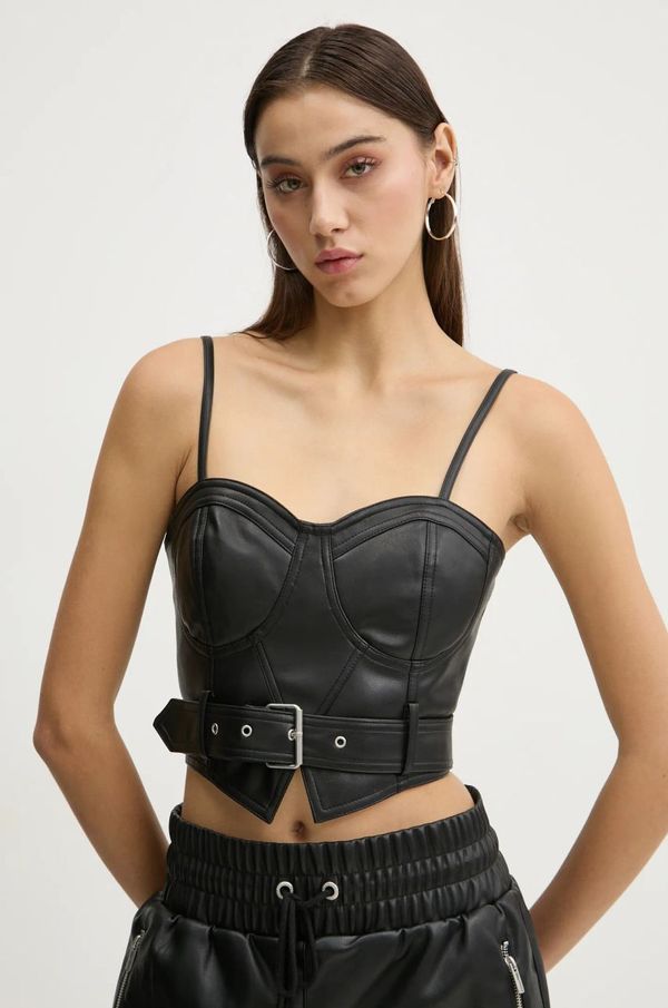 Karl Lagerfeld Jeans Bluza Karl Lagerfeld Jeans za žene, boja: crna, bez uzorka, A1W11011