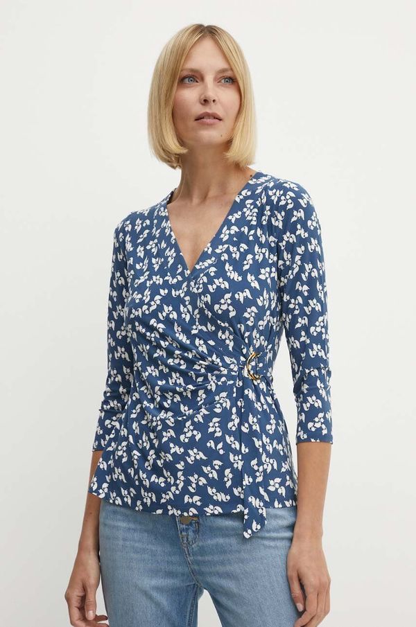 Lauren Ralph Lauren Bluza Lauren Ralph Lauren za žene, s uzorkom, 200933357