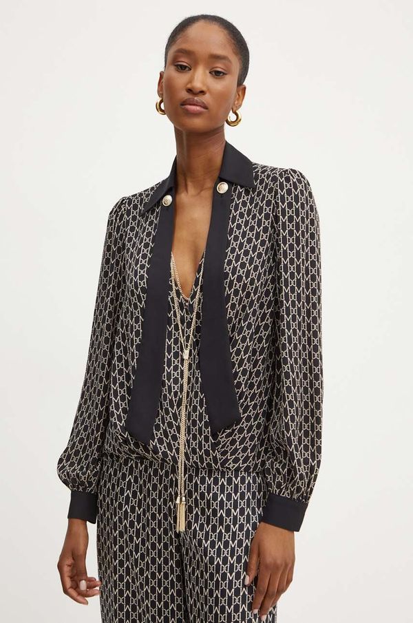 Marciano Guess Bluza Marciano Guess FREDA za žene, boja: crna, s uzorkom, 4YGH34 7142A