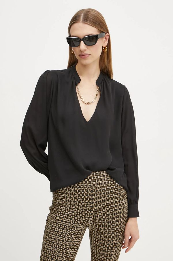 Marciano Guess Bluza Marciano Guess GRETA za žene, boja: crna, bez uzorka, 5RGH05 7142A