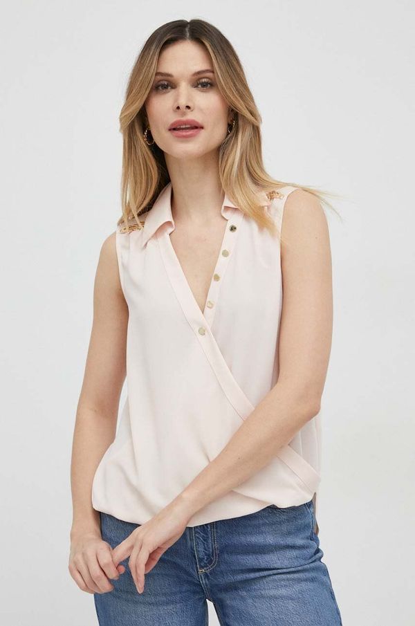 Marciano Guess Bluza Marciano Guess za žene, boja: ružičasta, s aplikacijom