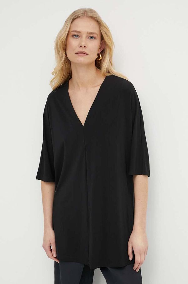 Max Mara Leisure Bluza Max Mara Leisure za žene, boja: crna, bez uzorka, 2416941068600