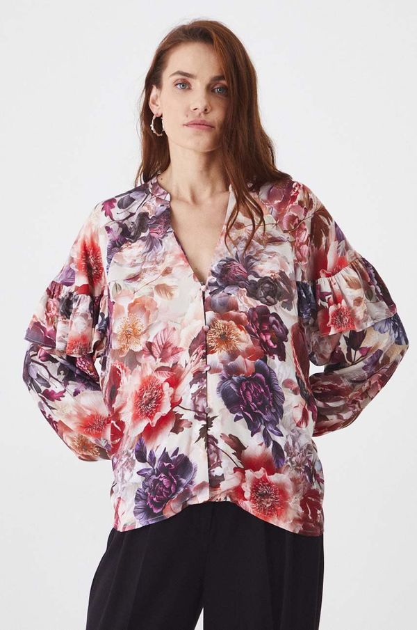 Medicine Bluza Medicine za žene, boja: bež, s uzorkom