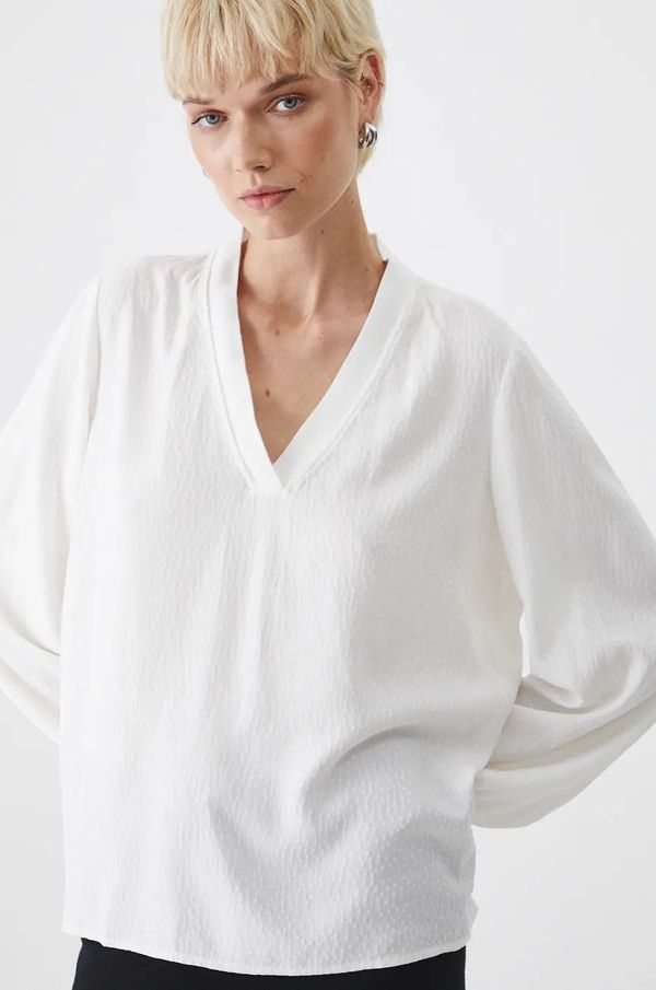 Medicine Bluza Medicine za žene, boja: bijela, bez uzorka