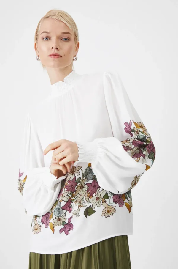 Medicine Bluza Medicine za žene, boja: bijela, s uzorkom