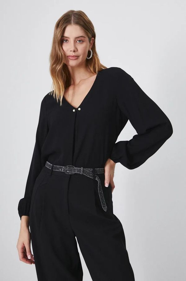 Medicine Bluza Medicine za žene, boja: crna, bez uzorka