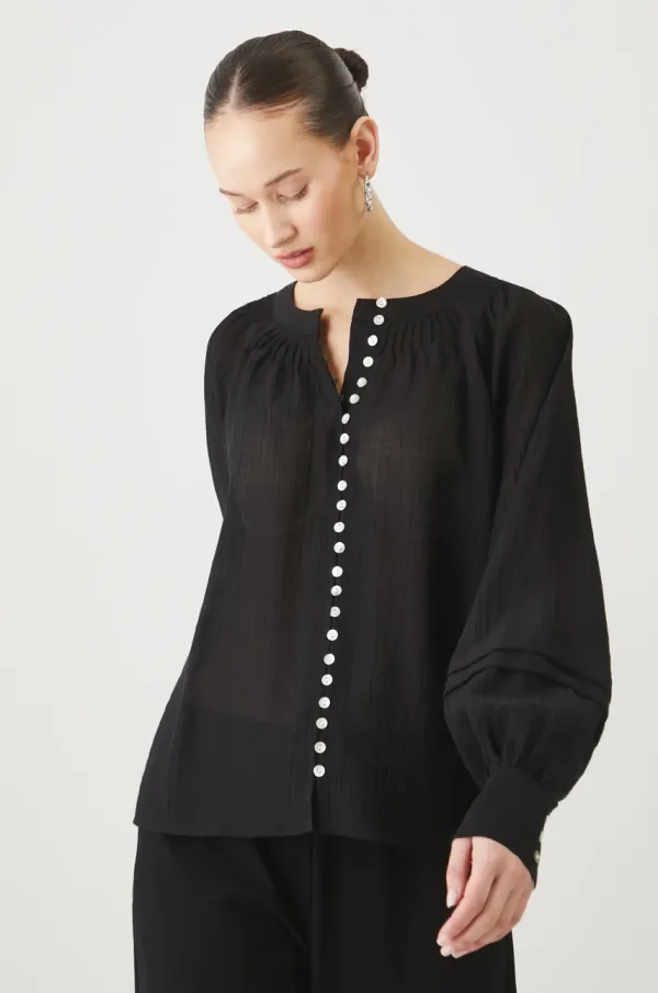 Medicine Bluza Medicine za žene, boja: crna, bez uzorka