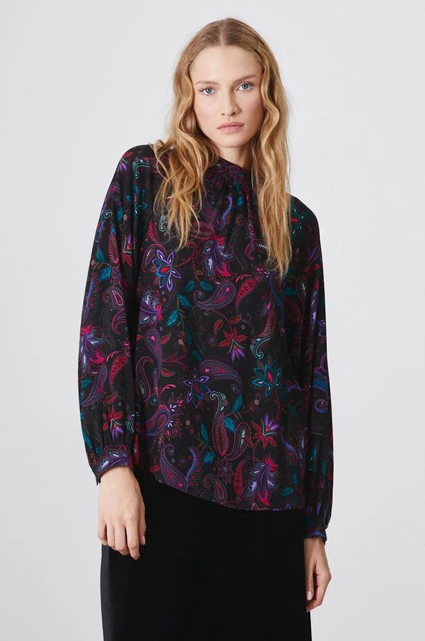 Medicine Bluza Medicine za žene, boja: crna, s uzorkom