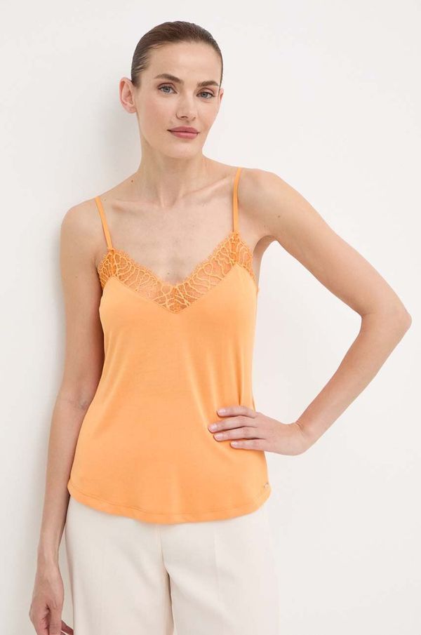 Morgan Bluza Morgan BETTY boja: narančasta, bez uzorka