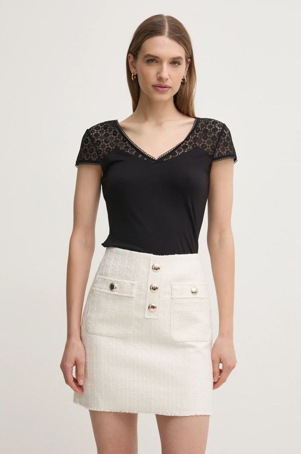 Morgan Bluza Morgan DFLO za žene, boja: crna, bez uzorka, DFLO