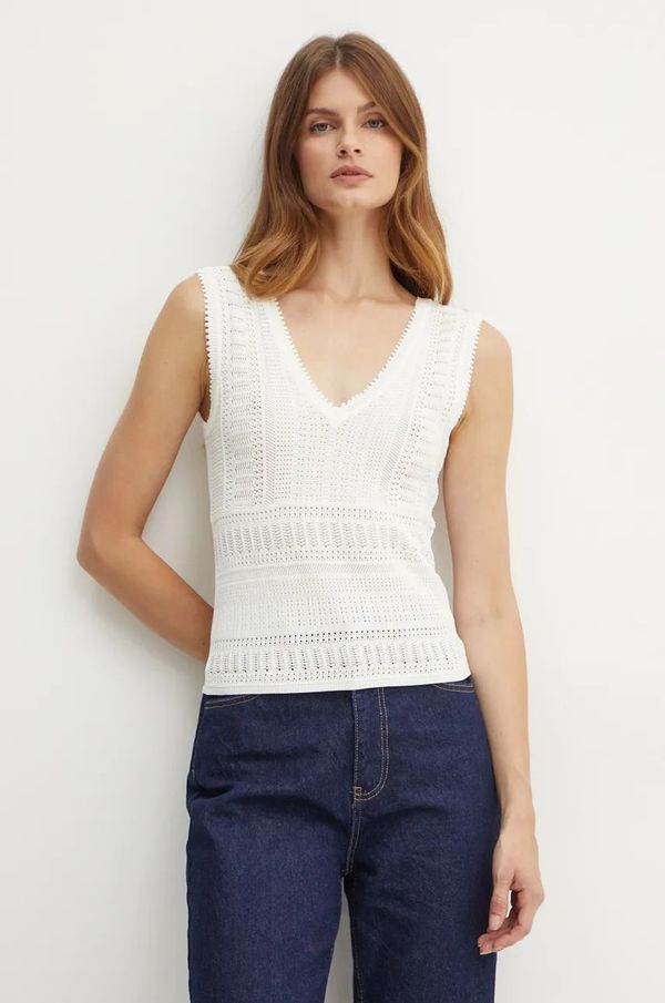 Morgan Bluza Morgan MUSHU boja: bijela, s uzorkom