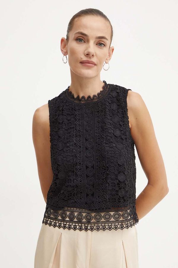 Morgan Bluza Morgan OLAYA za žene, boja: crna, bez uzorka, OLAYA