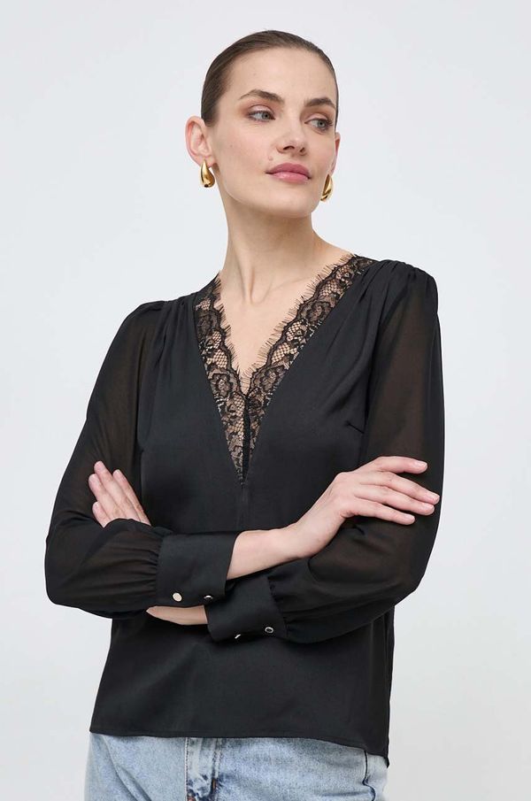 Morgan Bluza Morgan za žene, boja: crna, bez uzorka