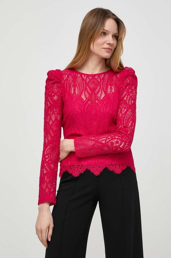 Morgan Bluza Morgan za žene, boja: ružičasta, bez uzorka