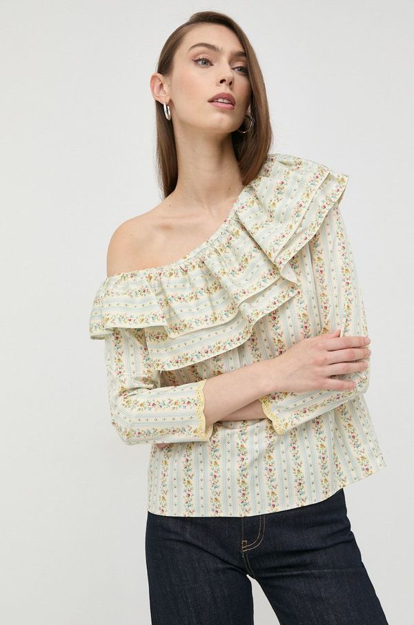 Notes du Nord Bluza Notes du Nord za žene, boja: bež, cvjetni uzorak