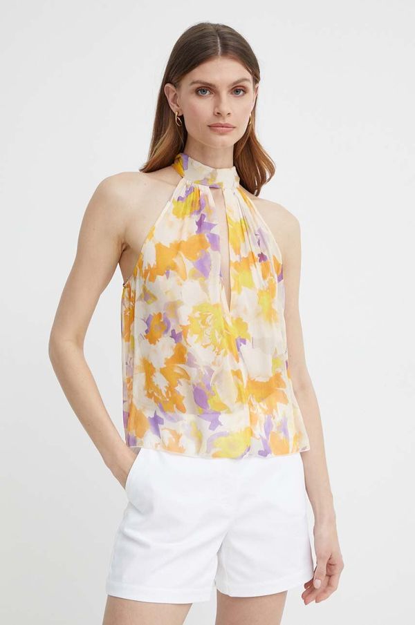 Patrizia Pepe Bluza Patrizia Pepe za žene, boja: narančasta, s uzorkom, 2C1548 A426