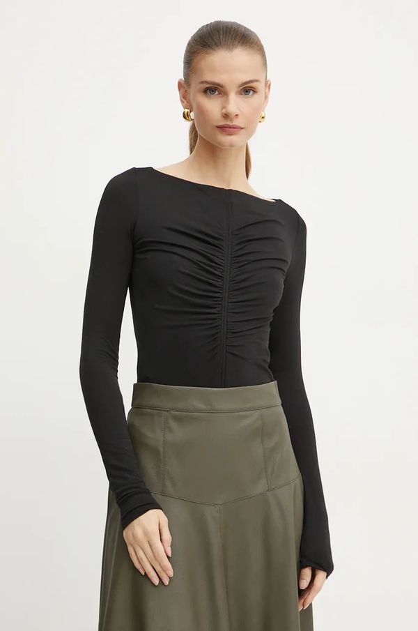 Pinko Bluza Pinko za žene, boja: crna, bez uzorka, 104526 A29B