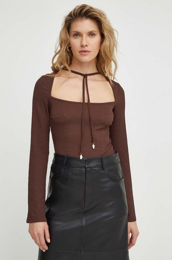 Resume Bluza Résumé boja: smeđa, bez uzorka