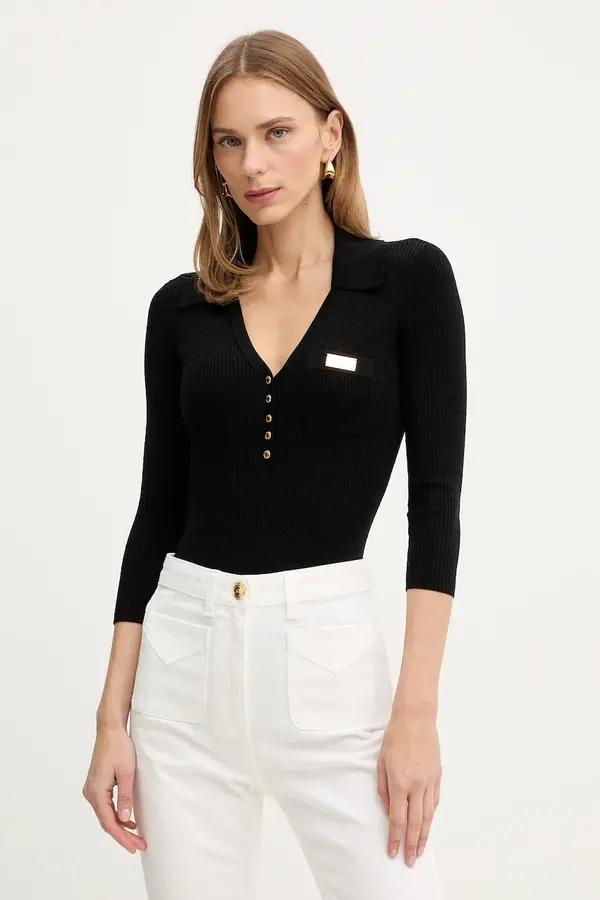 Elisabetta Franchi Bluza s dodatkom svile Elisabetta Franchi