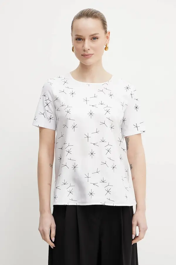 MM by Max Mara Bluza s dodatkom svile MM by Max Mara