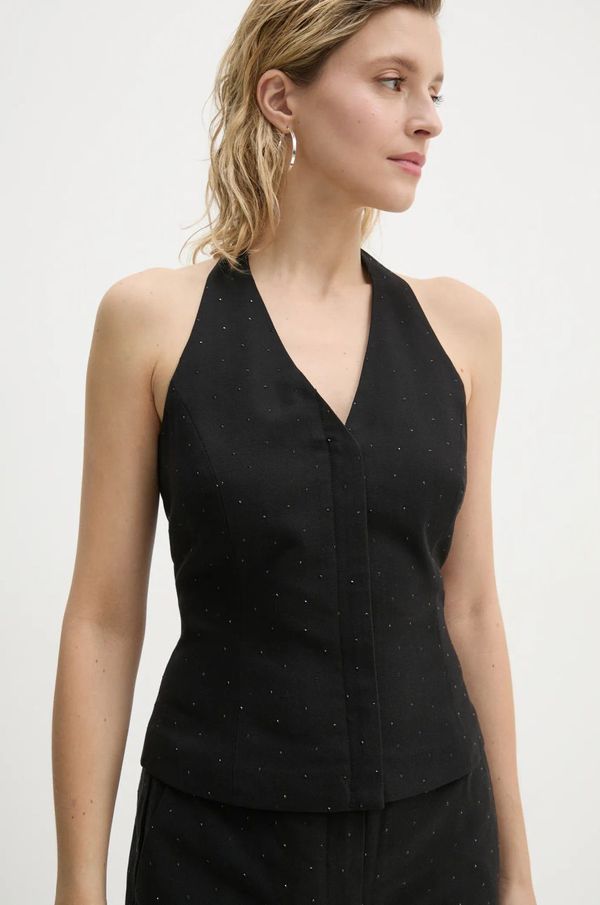 Bruuns Bazaar Bluza s dodatkom vune Bruuns Bazaar boja: crna, s aplikacijom, BBW4266