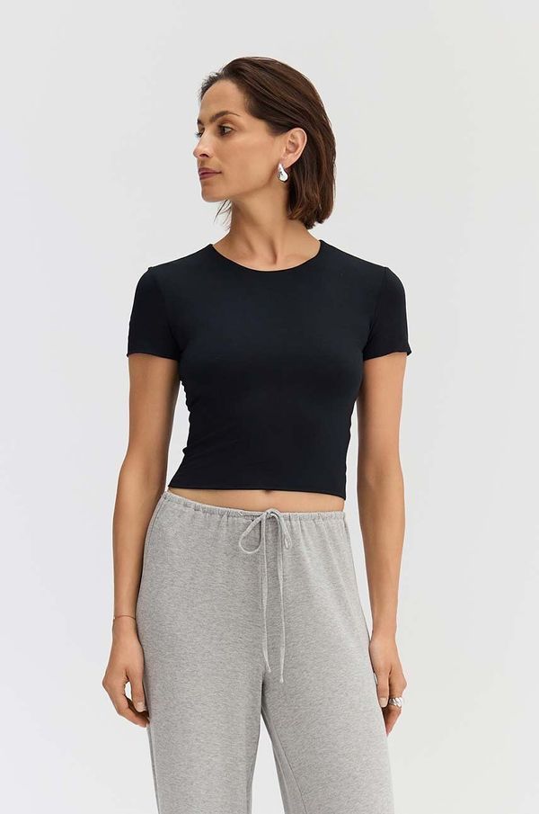 Saint Body Bluza Saint Body za žene, boja: crna, bez uzorka, SB.529