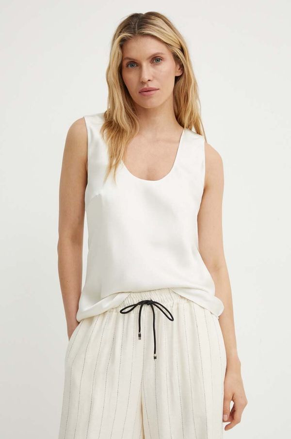 Samsoe Samsoe Bluza Samsoe Samsoe SASUMMA boja: bež, bez uzorka, F24200089