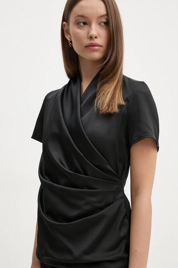 Sandro Ferrone Bluza Sandro Ferrone za žene, boja: crna, bez uzorka, SFS7YBEMALYS