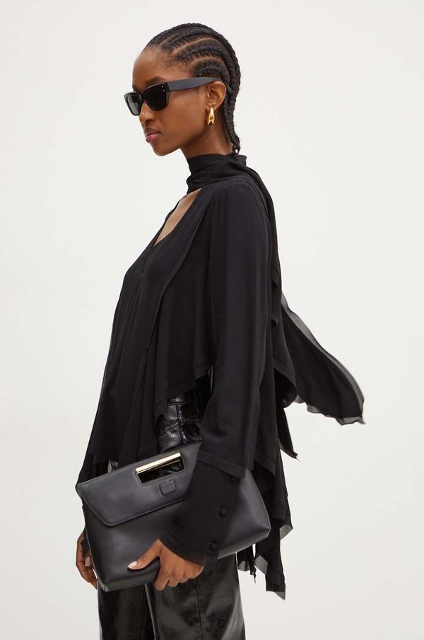 Silvian Heach Bluza Silvian Heach BIZOT za žene, boja: crna, bez uzorka, CVA24008BL