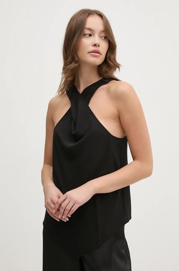 Sisley Bluza Sisley boja: crna, bez uzorka, 5LTHLH019